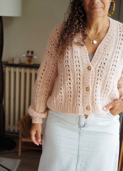 Flocon cardigan x @atelieremilie Kit